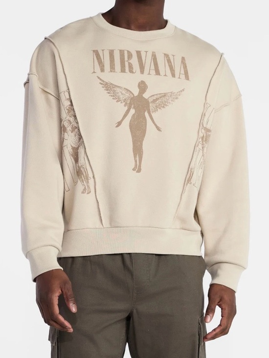 NIRVANA Other - NIRVANA Vintage Graphic Crewneck in Cream
